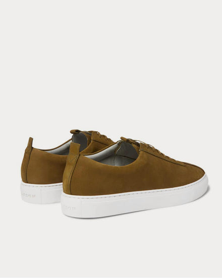 Grenson Nubuck  Green low top sneakers - 3