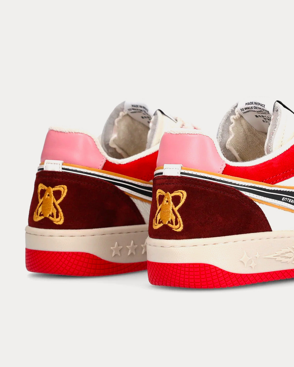 Enterprise Japan Women's EJ Rocket Pink / Milk / Fired Brick Low Top ...