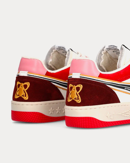 Enterprise Japan EJ Rocket Pink /  Milk / Fired Brick Low Top Sneakers - 5