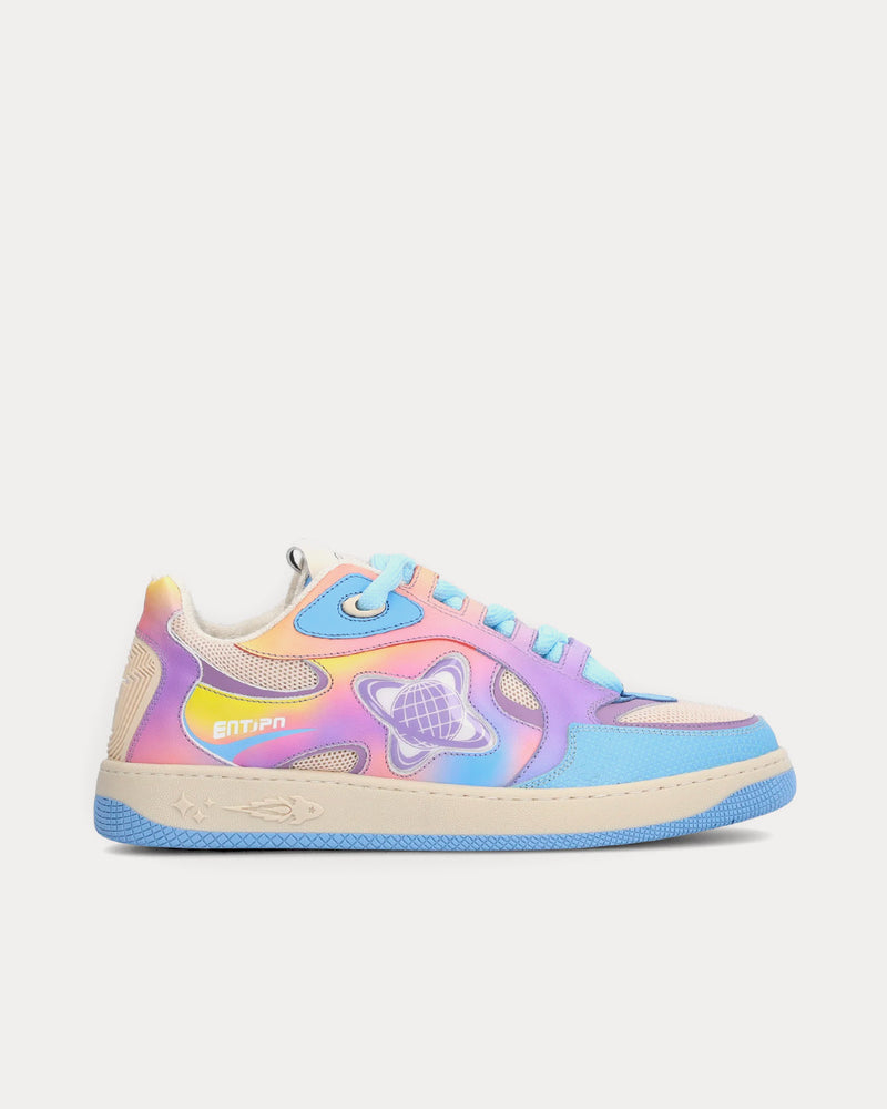 Enterprise Japan EJ Skate Planet Rainbow Low Top Sneakers - 1