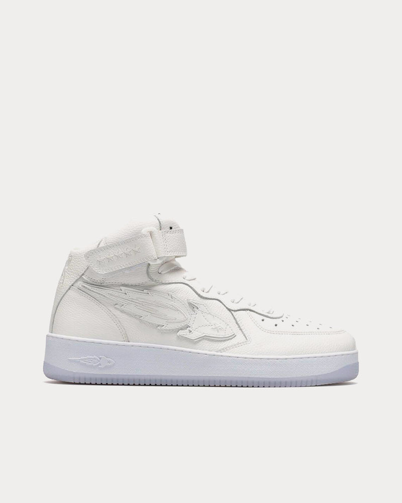 Enterprise Japan Rocket White High Top Sneakers - 1