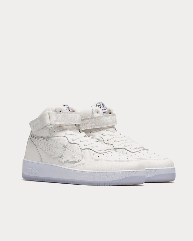 Enterprise Japan Rocket White High Top Sneakers - 2