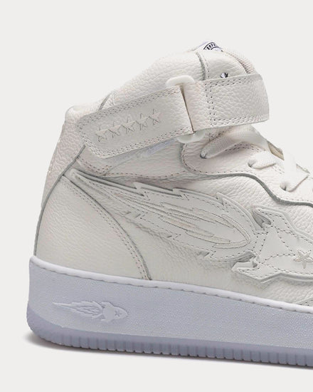 Enterprise Japan Rocket White High Top Sneakers - 6