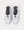 The ReLeather Court White / Smoke Low Top Sneakers