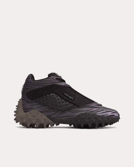 Eytys Aphex Black / Purple Mid Top Sneakers - 1