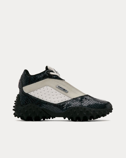 Eytys Aphex Black / White Mid Top Sneakers - 1