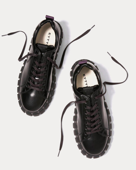 【rrさん専用】EYTYS ODESSA LEATHER SNEAKERS Black Odessa Sneakers by EYTYS on Sale