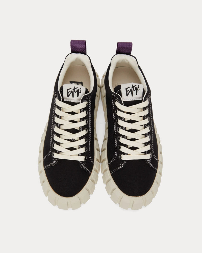 Eytys Odessa Canvas Black Low Top Sneakers - 2