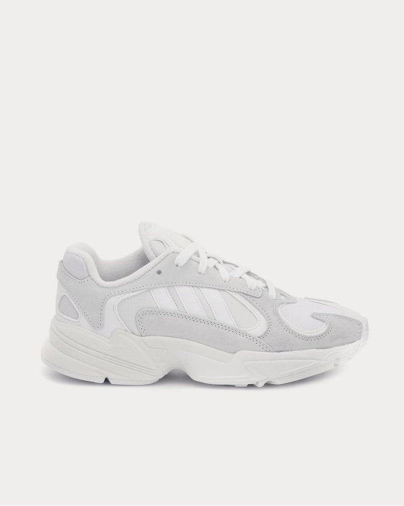 Adidas Yung-1 suede White Low Top Sneakers - 1