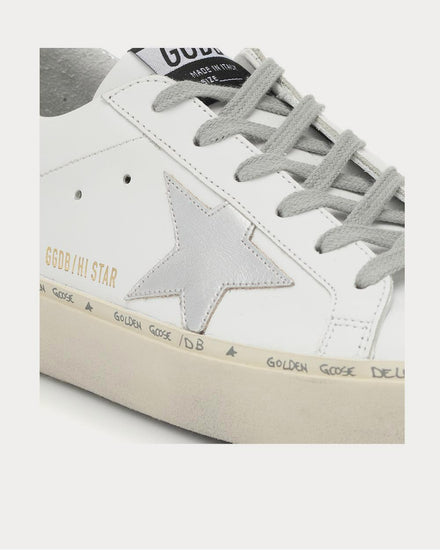 Golden Goose Hi Star leather White Low Top Sneakers - 4