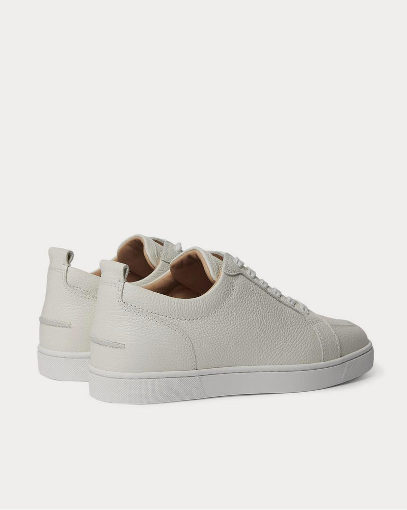 Christian Louboutin Rantulow Full-Grain Leather  Off-white low top sneakers - 3