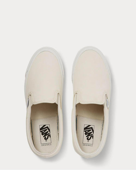 Vans OG Classic LX Canvas Slip-On  White low top sneakers - 6
