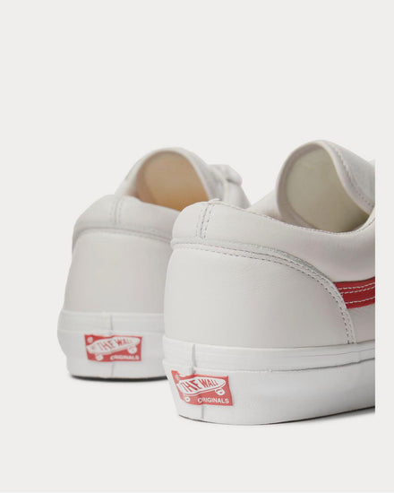 Vans OG Style 36 LX Canvas-Trimmed Leather  White low top sneakers - 4