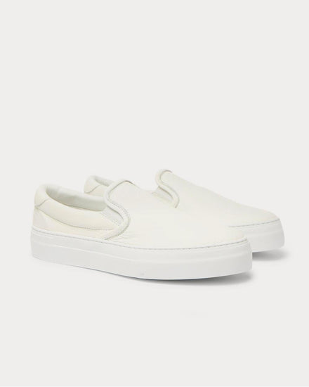 Diemme Garda Full-Grain Leather Slip-On  Off-white slip on sneakers - 2