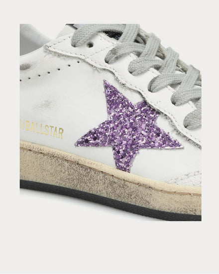 Golden Goose Ball Star leather White Low Top Sneakers - 4