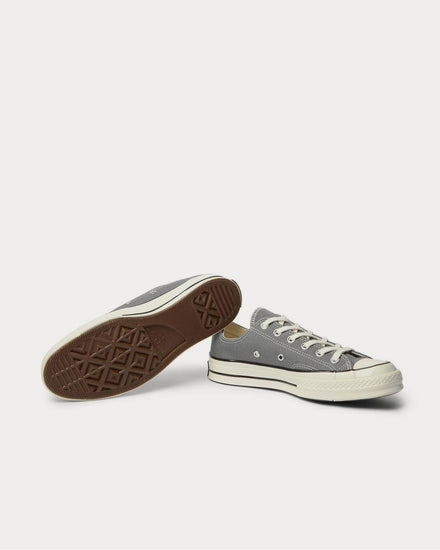 Converse Chuck 70 Canvas  Gray low top sneakers - 3