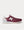 New Balance - Comp 100 Leather and Suede-Trimmed Shell  Burgundy low top sneakers