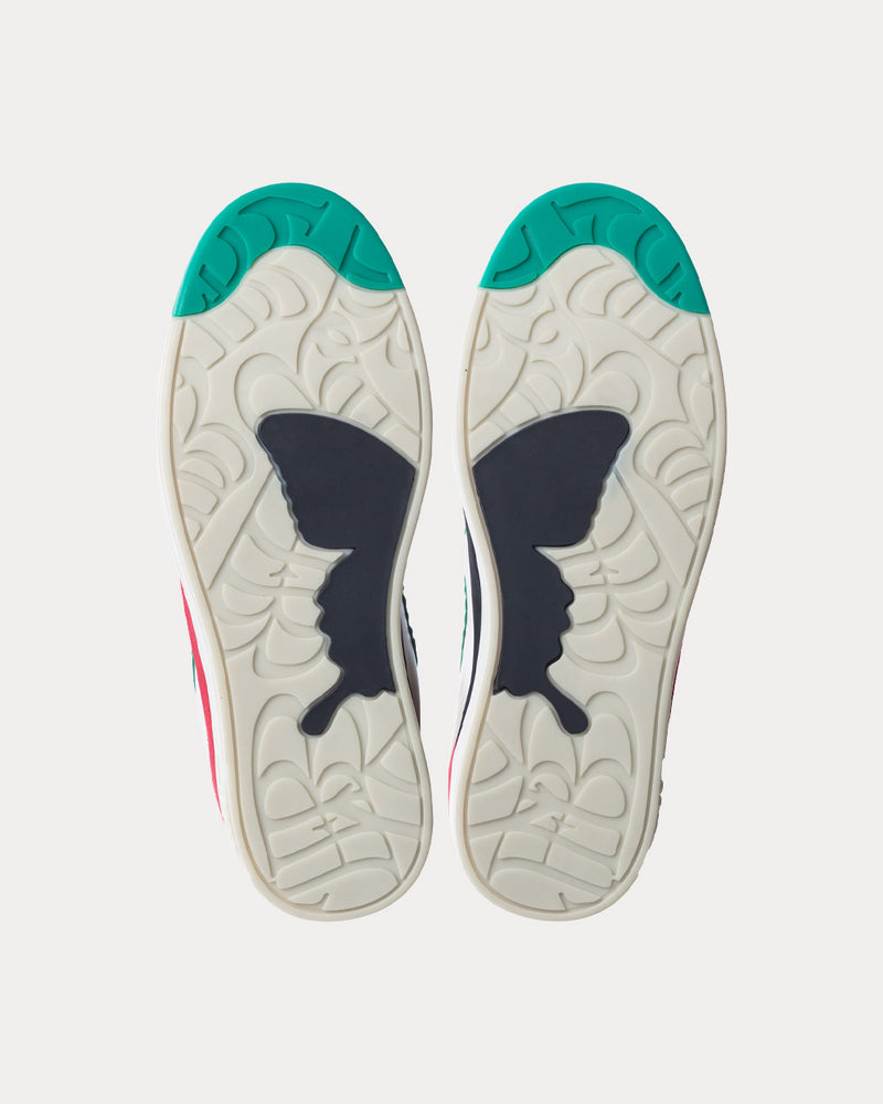 Fashion Baby Swallowtail Peacock Low Top Sneakers - 4