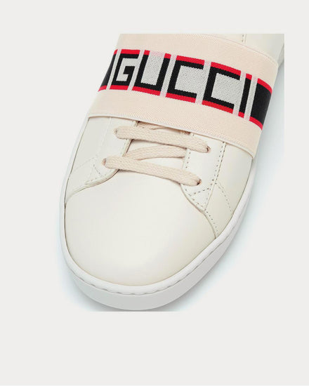 Gucci Ace leather Bianco Low Top Sneakers - 4