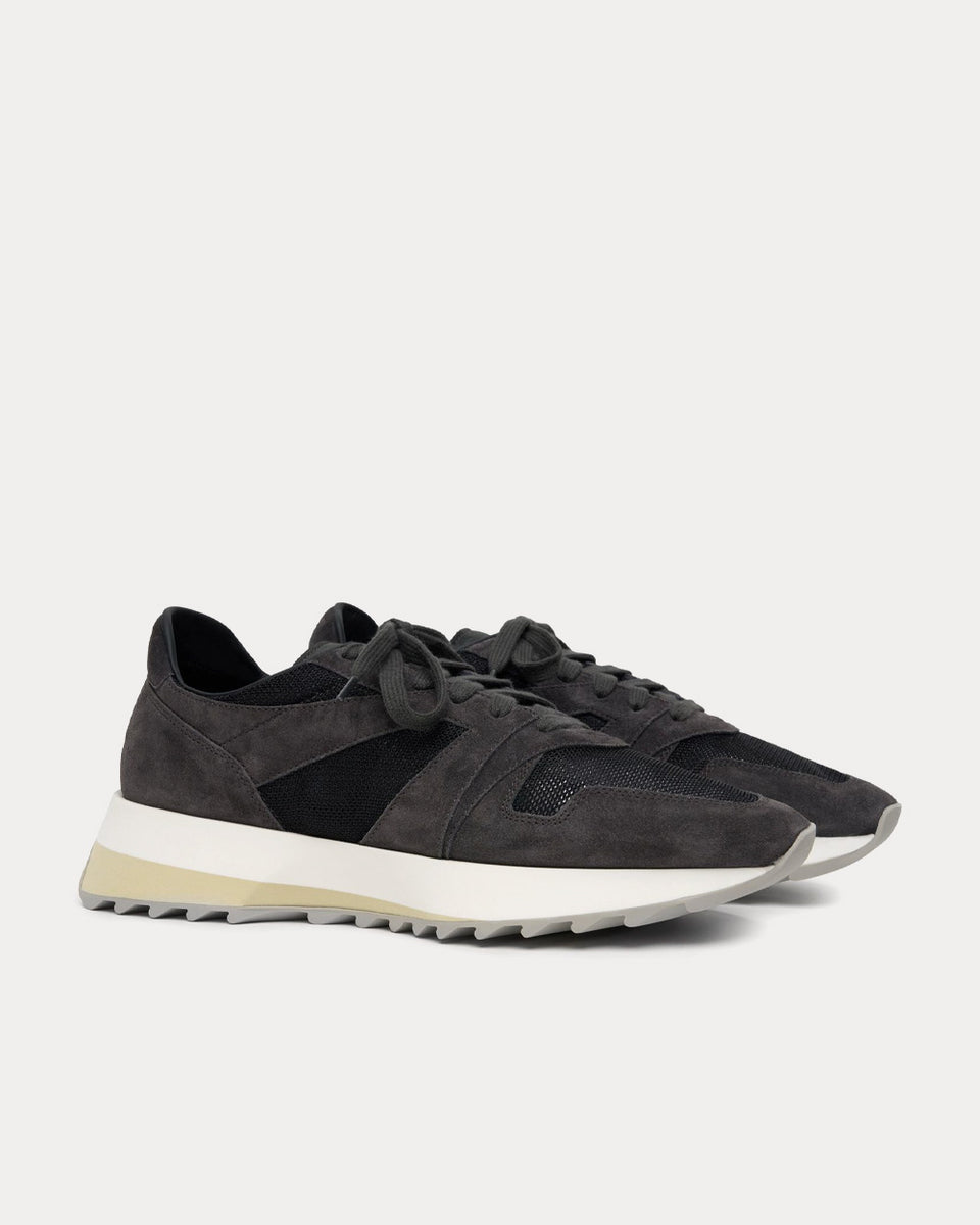Fear of God Vintage Runner Off-Black Low Top Sneakers - Sneak in Peace