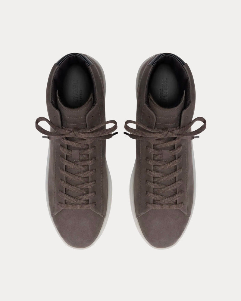 Fear of God ESSENTIALS Tennis Mid Tobacco High Top Sneakers - 2