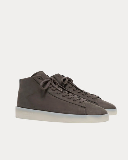 Fear of God ESSENTIALS Tennis Mid Tobacco High Top Sneakers - 3