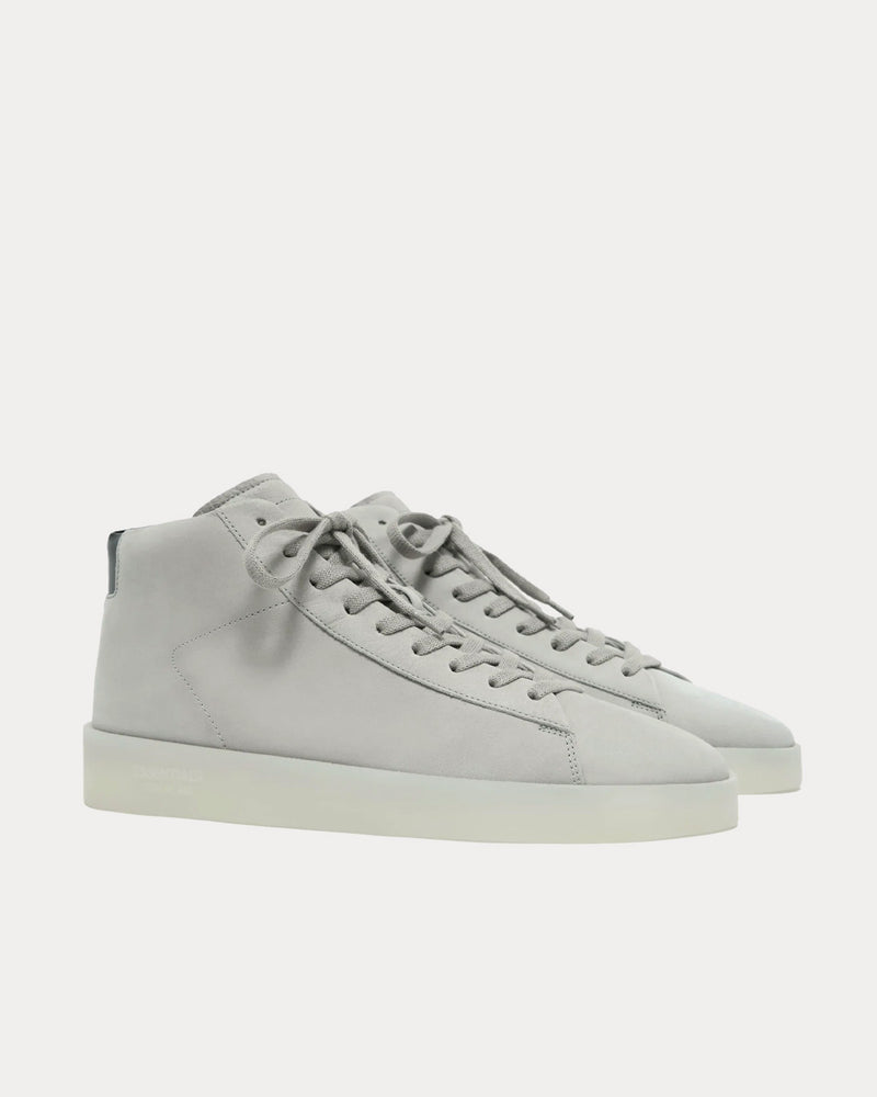 【FEAR OF GOD】mid-top suede and bead sneakers.（関税込み） Fear of God ESSENTIALS Taupe Tennis Mid Sneakers Fear Of God