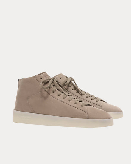 Fear of God ESSENTIALS Tennis Mid Warm Taupe High Top Sneakers - 3