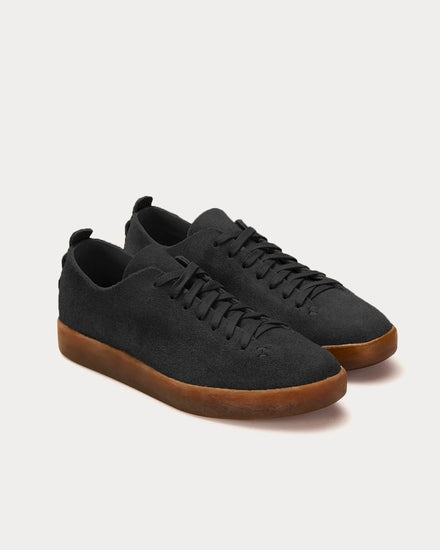 【美品】FEIT HAND SEWN LOW 44 スエード スニーカー 黒 Feit Hand Sewn Low-Top Sneaker in Black - Blue Owl – Blue