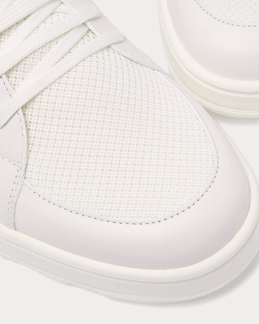 Fendi - FF Jacquard White High Top Sneakers