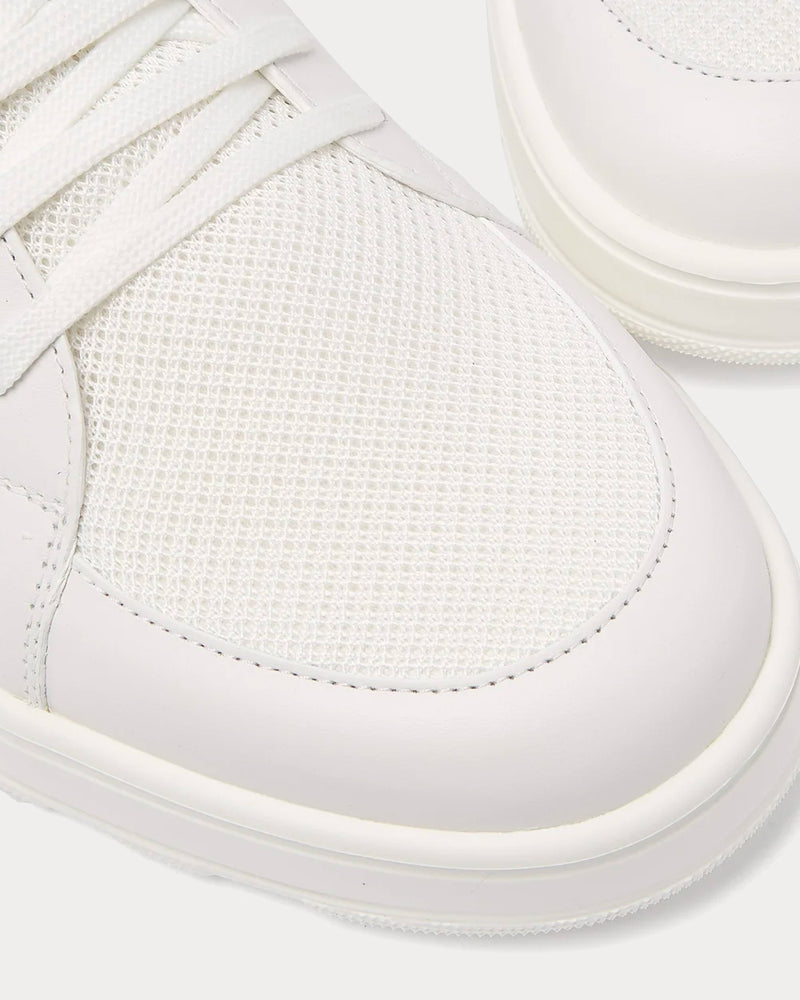 Fendi FF Jacquard White High Top Sneakers - 4