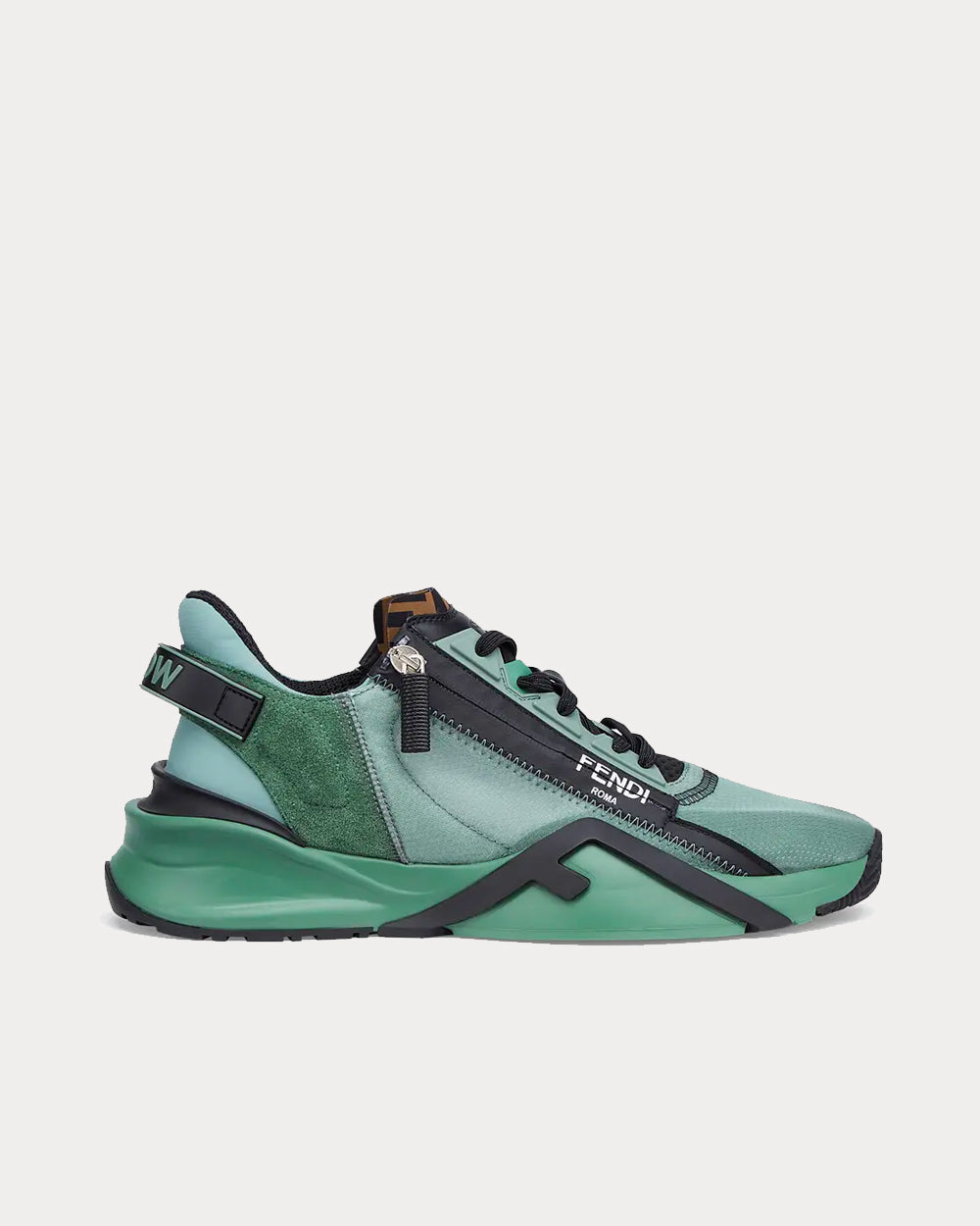 Fendi clearance green sneakers