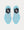 Flow Mesh Running Light Blue Slip On Sneakers