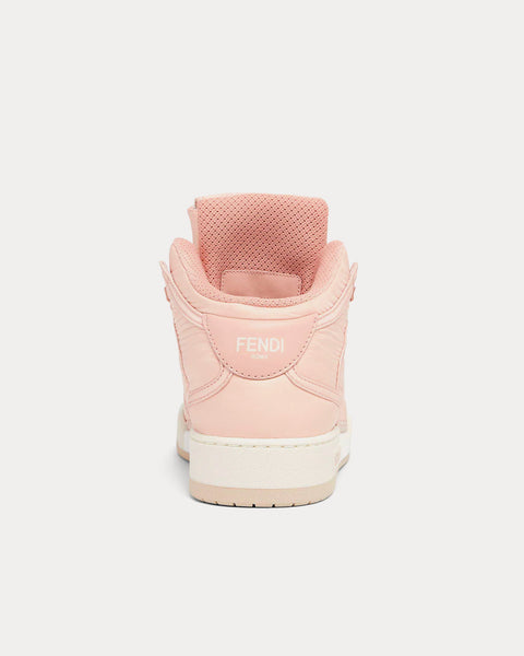 Match Nylon Pink High Top Sneakers