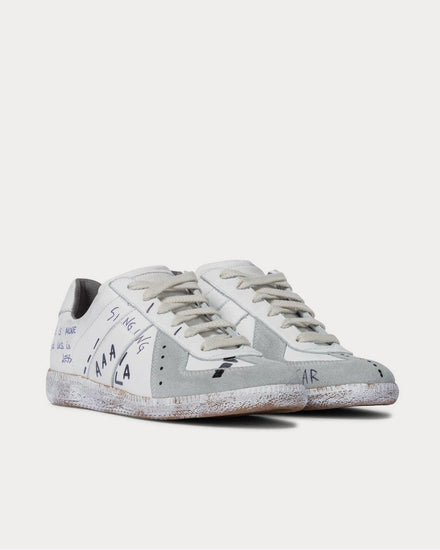Maison Margiela Graffiti low-topスニーカー38 Maison Margiela's 'Vintage Graffiti' Replica sneaker x