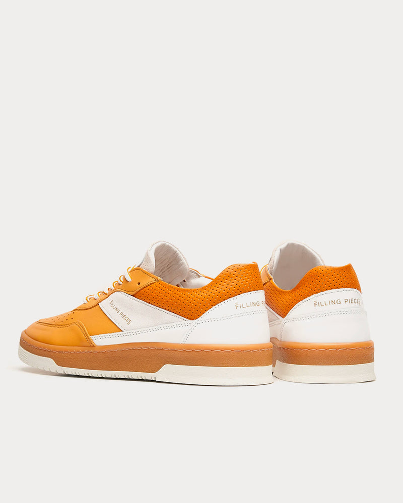 Filling Pieces Ace Spin Mustard / White Low Top Sneakers - 4