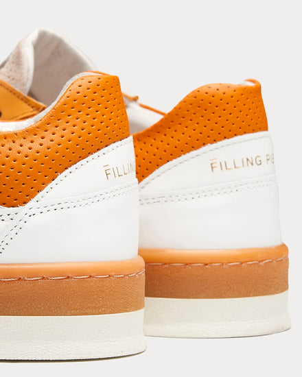 Filling Pieces Ace Spin Mustard / White Low Top Sneakers - 5