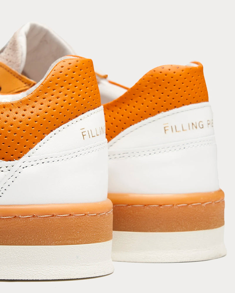 Filling Pieces Ace Spin Mustard / White Low Top Sneakers - 5