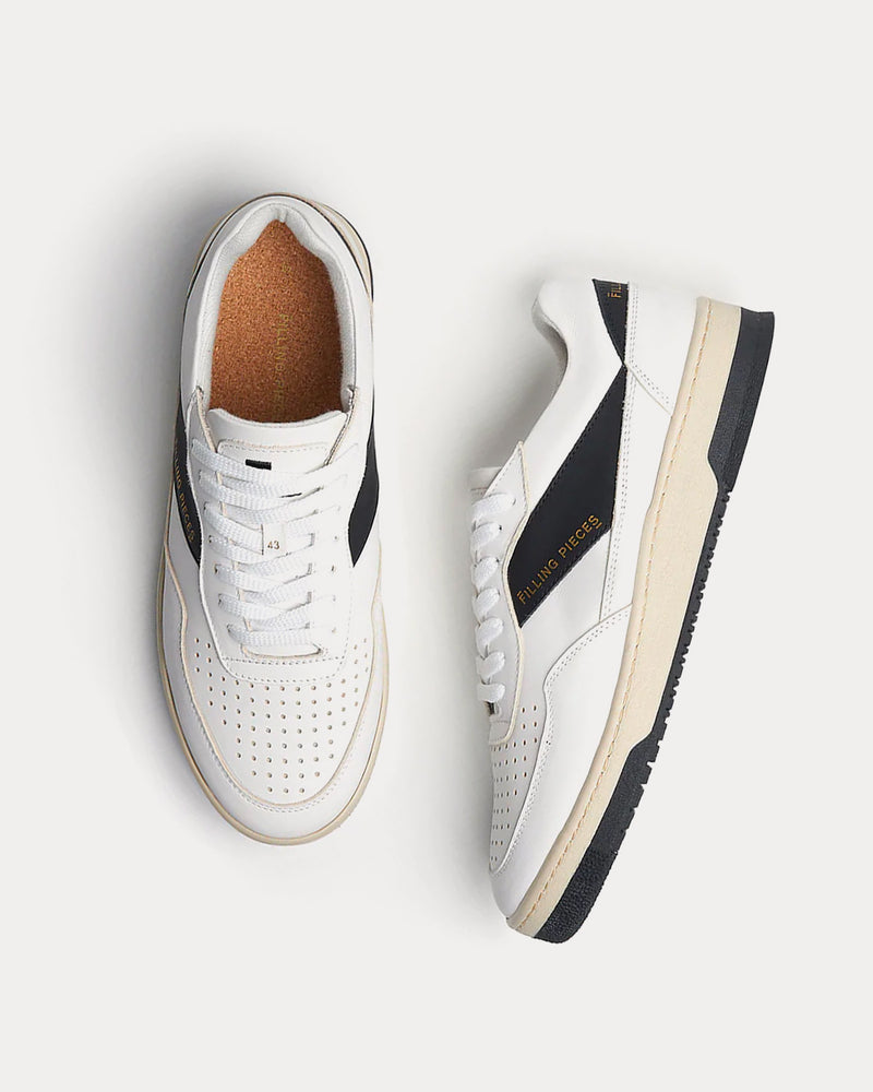 Filling Pieces Ace Spin Organic Grey Low Top Sneakers - 2