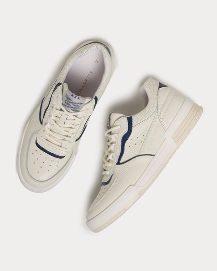 Filling Pieces Curb Line White / Blue Low Top Sneakers - 3