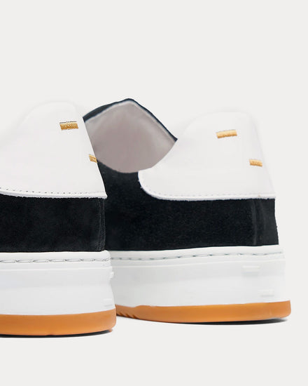 Filling Pieces Court Strata Black Low Top Sneakers - 3