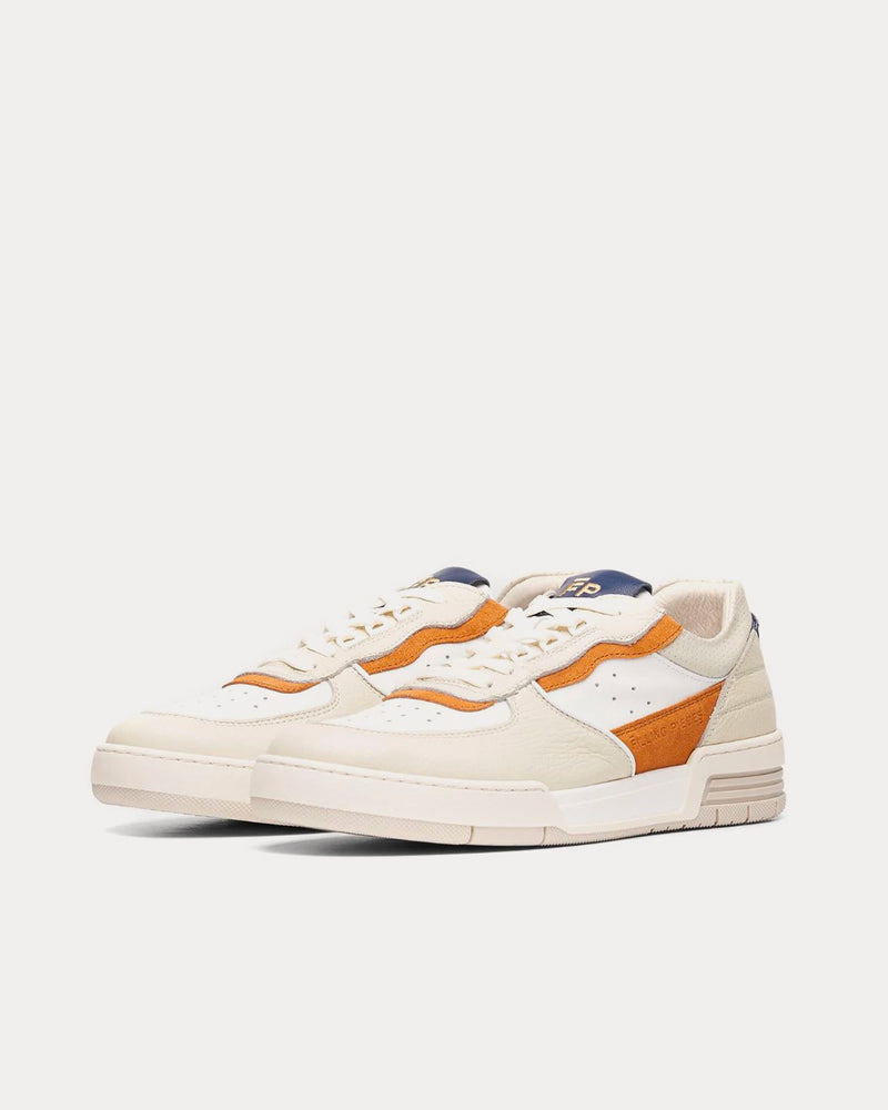 Filling Pieces Curb Differs Off White Low Top Sneakers - 3