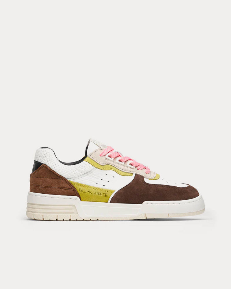 Filling Pieces Curb Line Lime Low Top Sneakers - 1