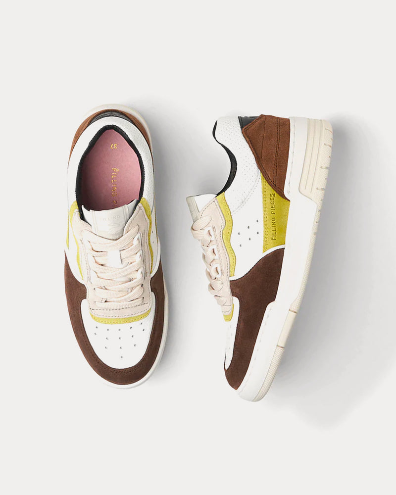 Filling Pieces Curb Line Lime Low Top Sneakers - 2