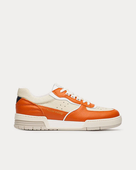 Filling Pieces Curb Line Orange Low Top Sneakers - 1