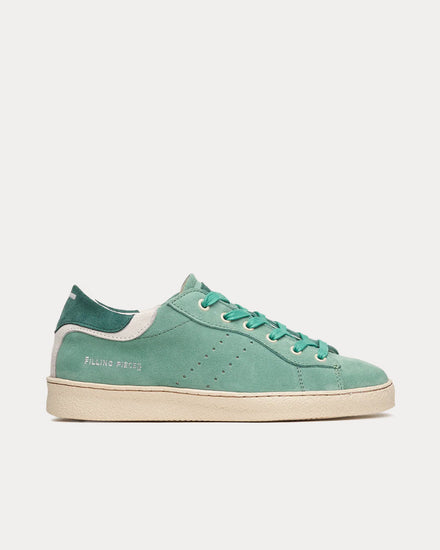 Filling Pieces Frame Suede Pistachio Low Top Sneakers - 1