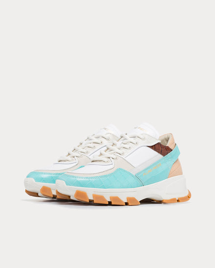 Filling Pieces Kyoto Radar Croc Pastel Multi Low Top Sneakers - 2