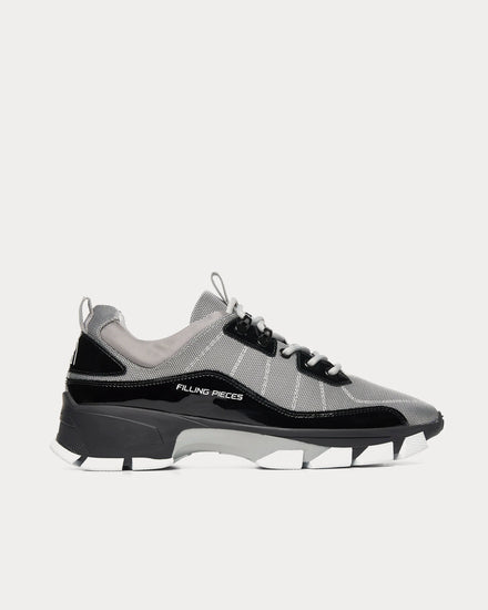 Filling Pieces Lux Radar Kite Black / Grey Low Top Sneakers - 1