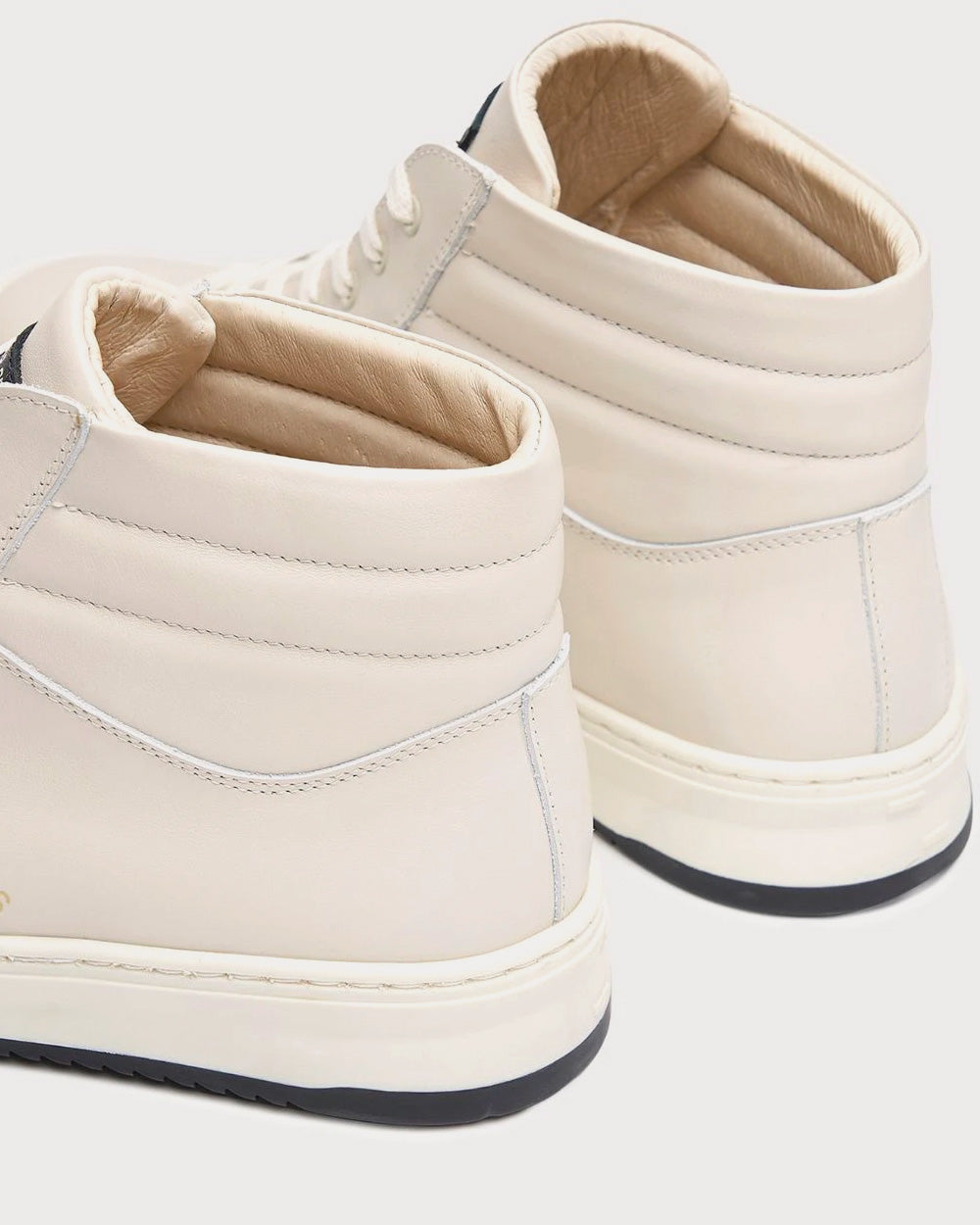 Filling Pieces - Mid Court Rado Off White High Top Sneakers
