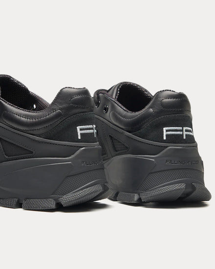 Filling Pieces Pace Radar Black Low Top Sneakers - 2
